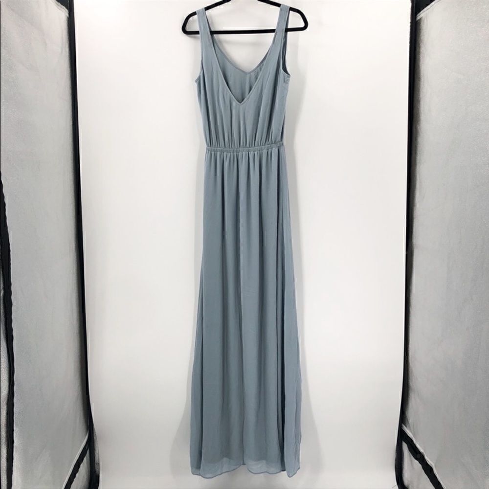 NEW Show Me Your Mumu Kendall Maxi
Bridesmaid Chiffon Dress Steel Blue - Picture 10 of 15